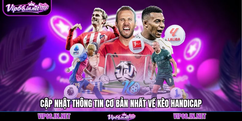 Cập nhật thông tin cơ bản nhất về kèo handicap
