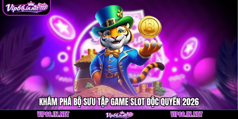 Khám phá bộ sưu tập game slot độc quyền 2026