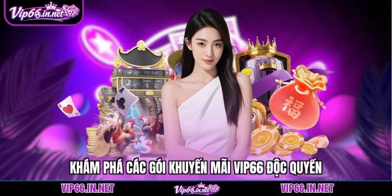 Khám phá các gói khuyến mãi VIP66 độc quyền