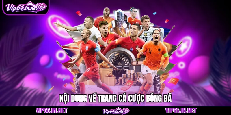 Nội dung về trang cá cược bóng đá